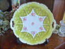 yzLb`piEHEE@Be[Wt[v[gBe[Wt[fBbVO[t[v[gRe[WLb`Vintage Floral Plate, Vintage Floral Dish, Green Floral Plate, Cottage