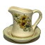 ̵ۥåʡĴƫơԥå㡼ȥܥҥޥꥤҥʥ̾륪ꥰVintage Pitcher and Bowl Sunflowers Yellow Daisies Signed Cal Orig 1029-B USA 5