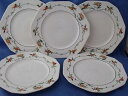 yzLb`piEHEE@Be[WAtbh~[LT_`^fU[gpv[gCOhœh܂Vintage Alfred Meakin Chatham salad dessert bread plates England hand painte