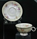 yzLb`piEHEE@Be[WZIhAnrhOAԂ̑̃eB[Jbv\[T[̓AJō܂BVINTAGE THEODORE HAVILAND GLORIA FLORAL FOOTED TEACUP &amp; SAUCER MADE IN U