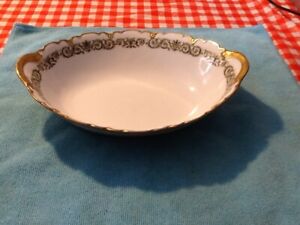 ̵ۥåʡĴƫơƥϥӥǯ⡼奪Х륵ӥ󥰥ǥå奰꡼󥹥르VINTAGE THEO HAVILAND 1900'S LIMOGES 10'' OVAL SERVING DISH GREEN SCROLLS