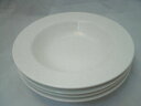 【送料無料】キッチン用品・食器・調理器具・陶器 伝統紙吹雪縁取られたスープパスタボウルホワイトエンボスPfaltzgraff Traditions CONFETTI 4-9+ Rimmed Soup Pasta Bowls White Embossed EC