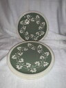 yzLb`piEHEE@n[J[EFAACr[[XT_v[gO[[tZbgHARKERWARE Ivy Wreath Salad Plate GREEN LEAVES, set of 5