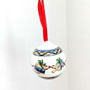 【送料無料】キッチン用品・食器・調理器具・陶器 ヴィルロイボッホクリスマスオーナメントボールホリーラウンド磁器楽器休日Villeroy Boch Christmas Ornament Ball Holly Round Porcelain Instruments Holiday