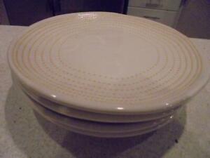 【送料無料】キッチン用品・食器・調理器具・陶器　マグノリアステッチデザートサラダプレートとハースハンド新しいタグ?低高速船4 Hearth & Hand with Magnolia Stitch dessert/salad plates new tags~low fast ship