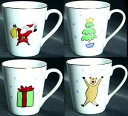 yzLb`piEHEE@[NX}XR[q[eB[}OJbṽ[uCgZbgMerry Christmas Coffee Tea Mugs By Merry Brite Set of 4