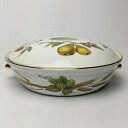 【送料無料】キッチン用品・食器・調理器具・陶器 ロイヤルウスターエヴェシャムゴールドキャセロールディッシュリッドRoyal Worcester Evesham ...