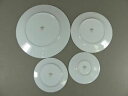 【送料無料】キッチン用品・食器・調理器具・陶器 オックスフォード中国ディナープレート、サラダプレート、パンバタープレート、ソーサーOxford China FILIGREE Dinner Plate,Salad plate,Bread/Butter plate, Saucer(3)