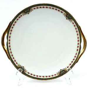 ̵ۥåʡĴƫ٥ʥɡ⡼ե㥤ʥơץ졼ȥ٥󥬥եBernardaud Limoges Fine China Vintage Cake Plate Bengali Made in France