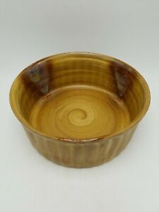 ̵ۥåʡĴƫޥץå֥饦饦ɥ٥ߥȶ᤯Sango Splash Brown Round Baker 8 3/8 Inch - Near Mint