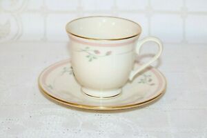 ̵ۥåʡĴƫΥåȥݥ꥿󥳥쥯ޥʡԥ󥯥եåȥҡåץLenox Metropolitan Collection ROSE MANOR Pink USA Footed Coffee Cup & Saucer