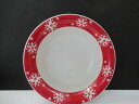 yzLb`piEHEE@Cm[tH[NbhXm[t[NVA{ERoyal Norfolk RED SNOWFLAKE Set of 4 Cereal Bowls 8-1/2 Preowned