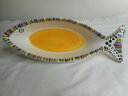 yzLb`piEHEE@Be[WoOEFT[rO{EMVintage@M. Bagwell 12.5h Fish Serving Bowl Dish Decor