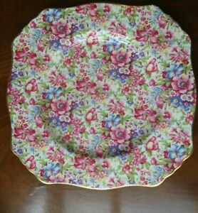 ̵ۥåʡĴƫ륦ȥ󥰥०ɥ󥷥㥤ĥ顼ץ졼ȡθRoyal Winton Grimwades Sunshine Chintz Large Plate, Limited Edition of 9500