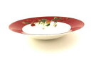 【送料無料】キッチン用品・食器・調理器具・陶器 レノックス冬の歌赤縁パスタスープボウルLenox Winter Song Red Rim 9 Pasta / Soup Bowls(3)