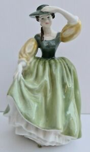 【送料無料】キッチン用品・食器・調理器具・陶器　大型ロイヤル・ドゥルトンフィギュアサラ・秒LARGE ROYAL DOULTON FIGURINE - SARA HN 2265 SECONDS(3)