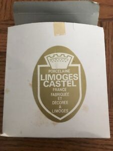 【送料無料】キッチン用品・食器・調理器具・陶器　ポルチェレーヌ・リモージュ・カステル・フランス・ディッシュPorcelaine Limoges Castel France Dish