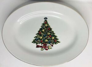 Vintage Jamestown CHRISTMAS Treasures Gold Trim Oval SERVING PLATTER 14ヴィンテージジェームズタウンクリスマス宝物ゴールドトリムオーバルサービングプラッター※注意※NYからの配送になりますので2週間前後お時間をいただきます。人気の商品は在庫が無い場合がございます。ご了承くださいませ。サイズの種類の商品は購入時の備考欄にご希望のサイズをご記載ください。　携帯メールでの登録ですと楽天からのメールが届かない場合がございます。