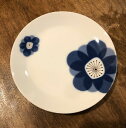 【送料無料】キッチン用品・食器・調理器具・陶器 ヴィンテージミッドセンチュリーモダン年代インディゴムーンサラダデザートプレートのセットSet Of 4 Vintage Mid Century Modern 1960s Indigo Moon Salad Dessert Plate