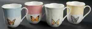 【送料無料】キッチン用品・食器・調理器具・陶器　レノックスバタフライメドウセットモチーフマグLenox BUTTERFLY MEADOW (Set Of 4) Motif Mugs 8388065
