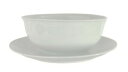 【送料無料】キッチン用品・食器・調理器具・陶器 アルツベルクドイツヴィンテージホワイト磁器グレービーソースボート付きアンダープレートArzberg Germany Vintage White Porcelain Gravy Sauce Boat w/ Attached Underplate(3)