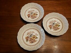 ̵ۥåʡĴƫ롦ɥȥ󡦥󥰥ɥǥȥ٥꡼ܥ륰󥵥ѥΥåSet of 3 Royal Doulton England 5 3/4 Dessert Berry Bowls Grantham Pattern