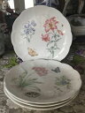 hokushin㤨̵֡ۥåʡĴƫåȥΥåХե饤ɥǥʡץ졼ȥ㥹ʲĳSET of 4 LENOX Butterfly Meadow DINNER PLATES Gorgeous Flowers & Butterflies EUCפβǤʤ18,980ߤˤʤޤ