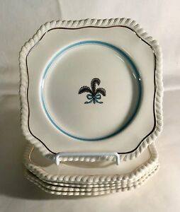 【送料無料】キッチン用品・食器・調理器具・陶器　ジョンソンブラザーズプリンスオブウェールズスクエアサラダプレート6 Johnson Brothers Prince Of Wales 5 7/8 Square Salad Plates