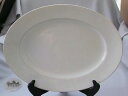 yzLb`piEHEE@I[oT[rOvb^[[[^[zCgxxbgS[hp^[12 Oval Serving Platter Rosenthal China White Velvet Gold Pattern