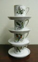 hokushin㤨̵֡ۥåʡĴƫ륯饦ǥߥåƥåץС٤Ƥΰۤʤ̿4 Royal Crown Demitasse Tea Cup & Saucersw/BIRDS- ALL DIFFERENT PICTURESפβǤʤ18,980ߤˤʤޤ