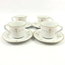 【送料無料】キッチン用品・食器・調理器具・陶器 ノリタークコートニーセットカップとソーサーNoritake Courtney 6520 Set Of 4 Cup...