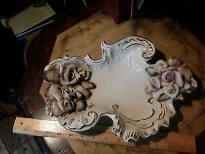 hokushin㤨̵֡ۥåʡĴƫƥݥǥŪʻ礭ݥǥANTIQUE CAPODIMONTE? DECORATIVE DISH LARGE 13X9 CAPO DI MONTEפβǤʤ18,980ߤˤʤޤ