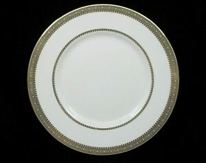 ̵ۥåʡĴƫɥåɥ٥٥졼ɥȥץ졼WEDGWOOD / VERA WANG VERA LACE GOLD ACCENT LUNCHEON PLATE -9 0606C