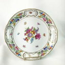 【送料無料】キッチン用品・食器・調理器具・陶器 ドレスデンフラワーズヴィンテージドイツの扱ったケーキプレートDresden Flowers Vintage Ge...