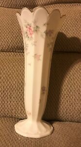 キッチン用品・食器・調理器具・陶器　ヴィンテージミカサ骨中国花瓶記念パターンVintage Mikasa Bone China Vase Remembrance Pattern