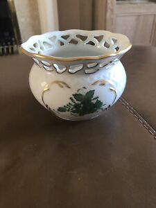 ̵ۥåʡĴƫإɥϥ꡼֡ӥܥHerend Hand Painted Green...