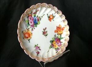 ̵ۥåʡĴƫƥɥ쥹ǥ󡦥ɥʡȥѥˡԥǥåAntique DRESDEN DONATH & CO. Pin Dish c1893-1916