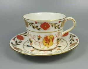 【送料無料】キッチン用品・食器・調理器具・陶器　ロイヤルクラウンダービーアジアローズティーカップとソーサーパーフェクトROYAL CROWN DERBY ASIAN ROSE 8687 TEA CUP AND SAUCER (PERFECT)