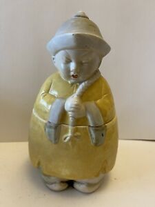 Vintage Chinese China Man/Boy Jar With Lidヴィンテージ中国の中国の男蓋付き少年ジャー※注意※NYからの配送になりますので2週間前後お時間をいただきます。人気の商品は在庫が無い場合がございます。ご了承くださいませ。サイズの種類の商品は購入時の備考欄にご希望のサイズをご記載ください。　携帯メールでの登録ですと楽天からのメールが届かない場合がございます。