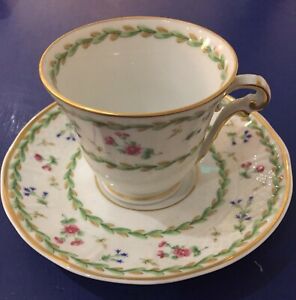 ̵ۥåʡĴƫ٥ʥɡ⡼塦ե󥹡֥ȥץե륫åפȥBernardaud Limoges France Artois Floral Cup and saucer