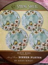 yzLb`piEHEE@X[UEBQbgt\[VNbJ[ofU[gv[go^tCZbgSusan Winget Spring Social Cracker Barrel Dessert Plates Butterfly Set of 4