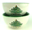 【送料無料】キッチン用品・食器・調理器具・陶器 クリスマスツリーボウルSPODE: Christmas Tree Bowls - S3324-A7