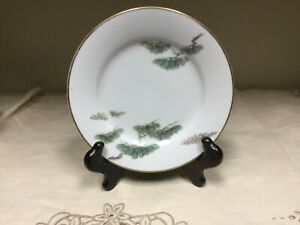 【送料無料】キッチン用品・食器・調理器具・陶器　パンバタープレートアジア盆栽支店のノリタキミンセットVtg Noritake Ming set of 8 BREAD & Butter PLATES Asian Bonsai Branch