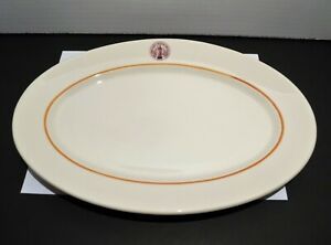 【送料無料】キッチン用品・食器・調理器具・陶器　ヴィンテージ年代シラキュース中国教師のためのニューヨーク州立大学プレートVintage 1940's Syracuse China - New York State College For Teachers - Plate