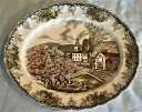 yzLb`piEHEE@W\uU[Yth[rbWI[oT[rOvb^[UrbWO[COhJohnson Bros Friendly Village Oval Serving Platter The Village Green Engl