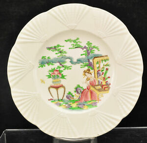 【送料無料】キッチン用品・食器・調理器具・陶器　アンティークウェッグウッド中国レディプレート世紀Antique Wedgwood Chinese Lady Plate 20th Century