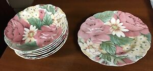 【送料無料】キッチン用品・食器・調理器具・陶器　日光食器ファインチャイナボウルセット英語ガーデンパターンNikko Tableware Fine China 6 ?” Bowls Set of Six (6) in English Garden Pattern(3)