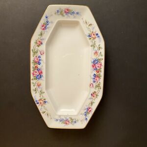 ̵ۥåʡĴƫơ㥹顼⡼ե󥹼Ȭ֤Υӥ󥰥ǥåץåVintage Chastagner Limoges France Porcelain Octagon Floral Serving Dish Platte