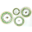 yzLb`piEHEE@AhAETfNRNVZXO[t[v[gJbv\[T[{EAndrea Sadek Collection Sevres Green Porcelain Flower Plate Cup Saucer Bowl