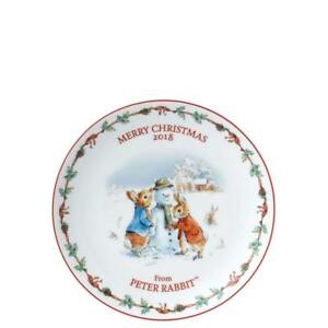 ̵ۥåʡĴƫԡӥåȥꥹޥץ졼ȥååPeter Rabbit Christmas Plate 2018 Wedgwood